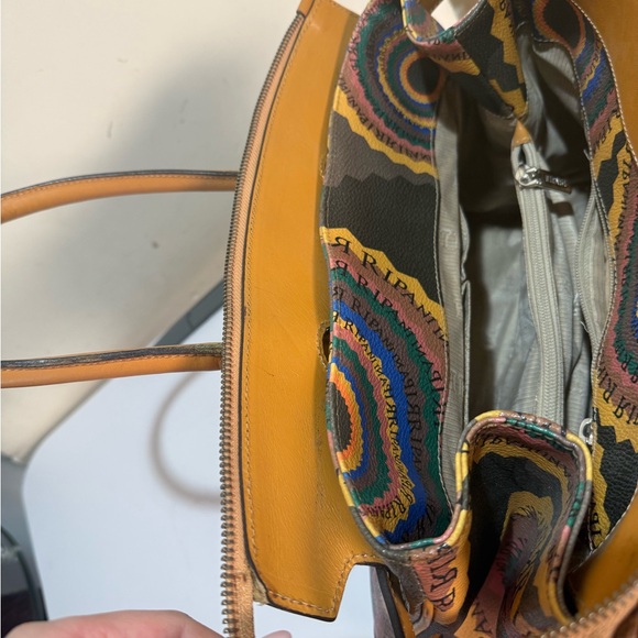 Ripani genuine leather cute satchel - beauty like new! Italian - Picture 11 of 16